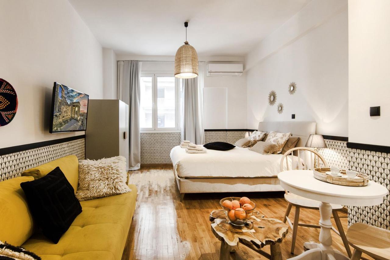 สตูดิโอ อพาร์ตเมนต์ 1 ห้องน้ำส่วนตัว ขนาด 36 ตร.ม. – โอโมเนีย Apartment เอเธนส์ ภายนอก รูปภาพ