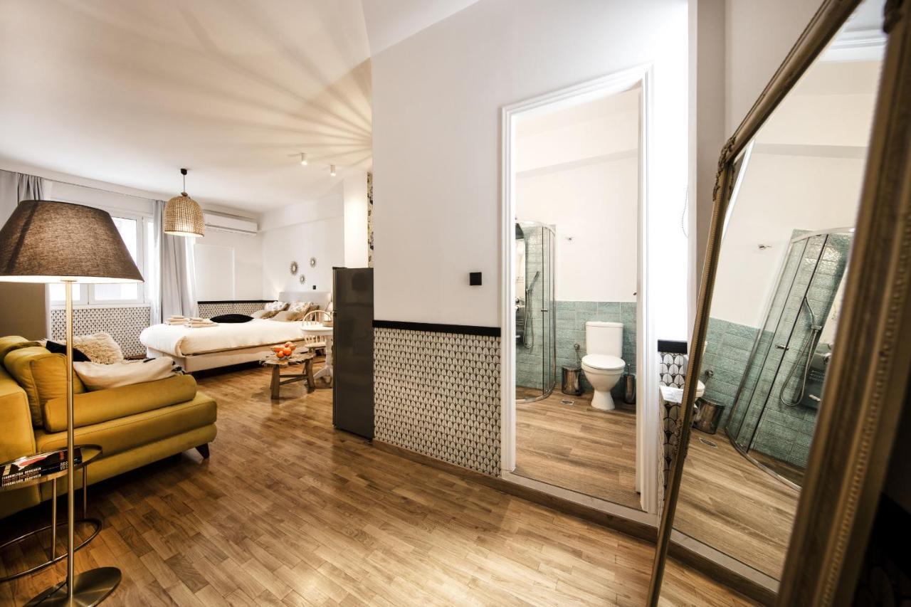 สตูดิโอ อพาร์ตเมนต์ 1 ห้องน้ำส่วนตัว ขนาด 36 ตร.ม. – โอโมเนีย Apartment เอเธนส์ ภายนอก รูปภาพ