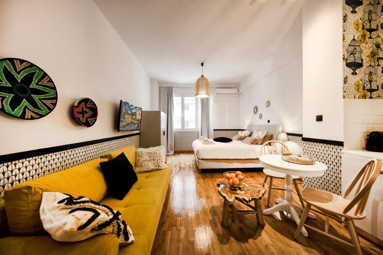 สตูดิโอ อพาร์ตเมนต์ 1 ห้องน้ำส่วนตัว ขนาด 36 ตร.ม. – โอโมเนีย Apartment เอเธนส์ ภายนอก รูปภาพ